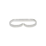 Bague double en argent 925 - Bagues