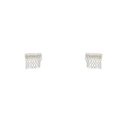 Boucles argent 925 et zircons