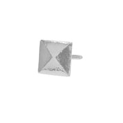 Bague carrée en argent 925 - Bagues