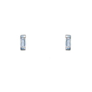 Boucles argent 925 et zircon