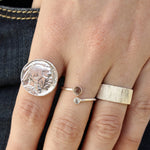 Bague striée en argent 925 - Bagues
