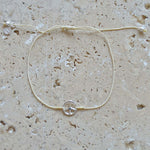 Bracelet tressé peace argent 925
