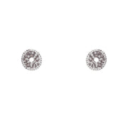 Boucles argent 925 martelées