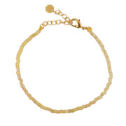 Bracelet perles miyuki colorées - CRÈME