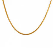 Collier doré maille anglaise