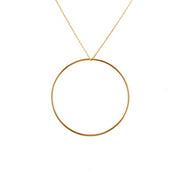 Collier doré anneau S M L ou XL - XL