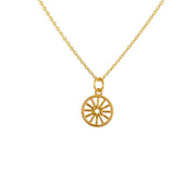 Collier doré médaille ajouré étoile de David - Colliers